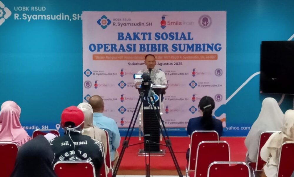 RSUD R. Syamsudin, S.H., Kota Sukabumi Gelar Bakti Sosial Operasi Bibir Sumbing