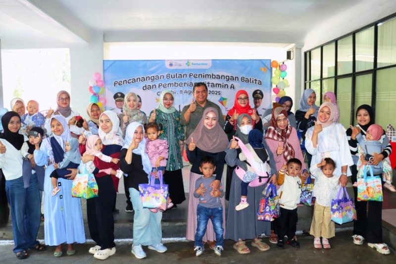 Sasar 27 Ribu Anak, Pemkot Cimahi Canangkan Bulan Penimbangan Balita dan Pemberian Vitamin A