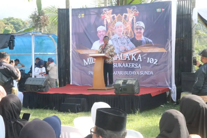 Milangkala ke-102 Desa Sukakersa, Bupati Sukabumi: Semangat Kolaborasi Membangun Desa
