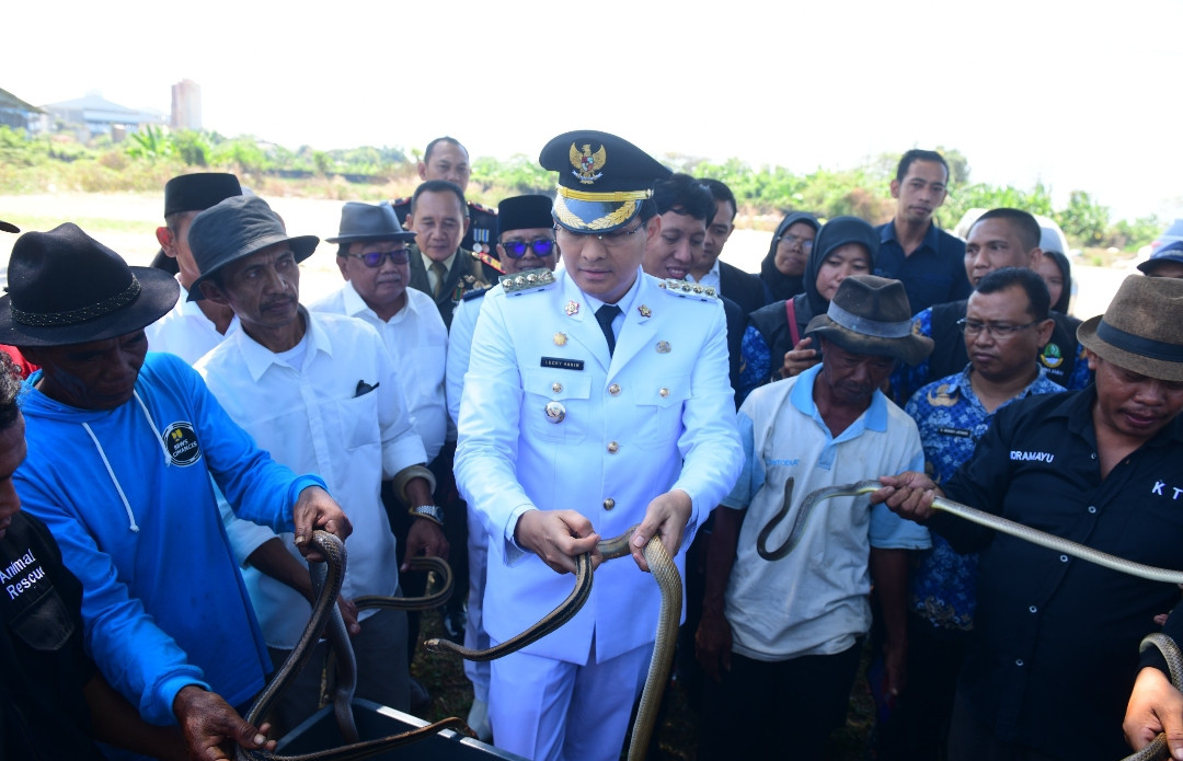 Langkah Tak Biasa Bupati Indramayu  di Perayaan HUT ke-80 Kemerdekaan RI         