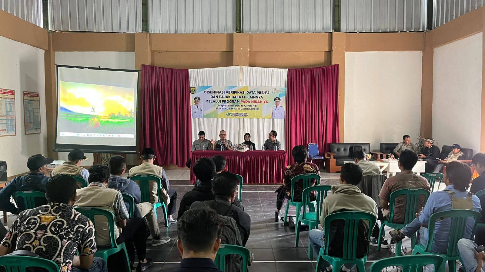 Bapenda Sukabumi Optimalkan Pelayanan Melalui Program "Pada Nikah Ya"