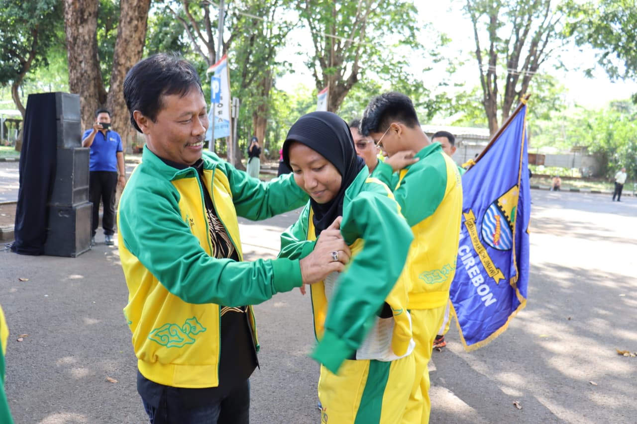 Kontingen Kota Cirebon Siap Berlaga di POPDA XIV Jawa Barat