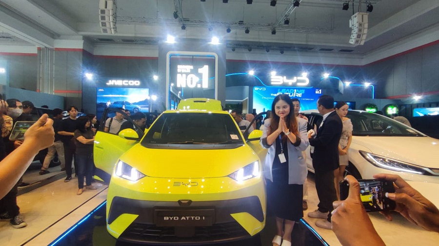 BYD ATTO 1 Resmi Hadir di GIIAS Bandung 2025