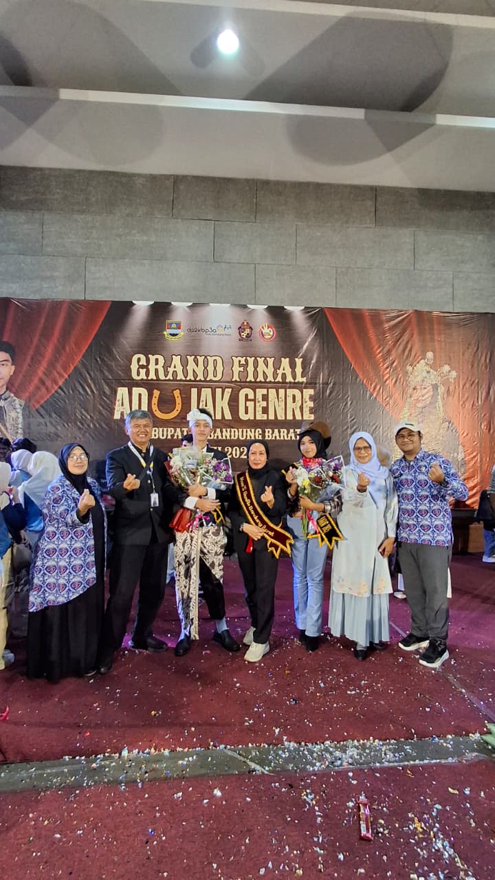 Ryamirzard Bihaqq dan Nafila Difa Afia Jadi Duta Genre Bandung Barat Tahun 2025