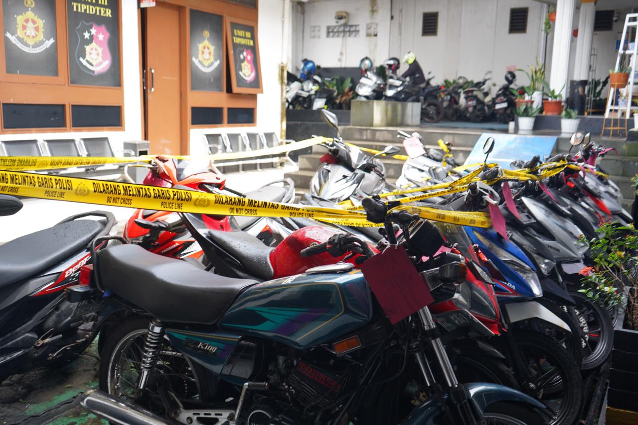 Polres Sukabumi Kota Ringkus Lima Terduga Pelaku Curanmor