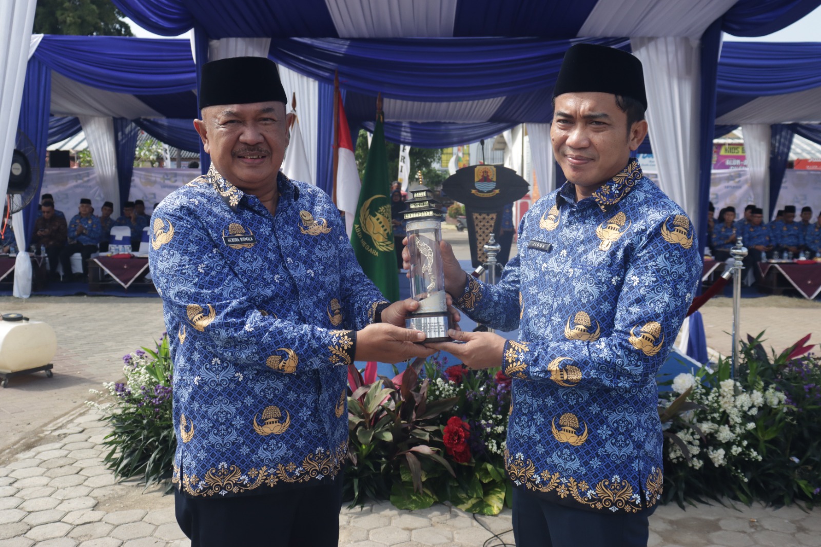 Sambutan Wakil Bupati Cirebon Jadi Sorotan Saat Puncak Peringatan HUT ke-54 Korpri