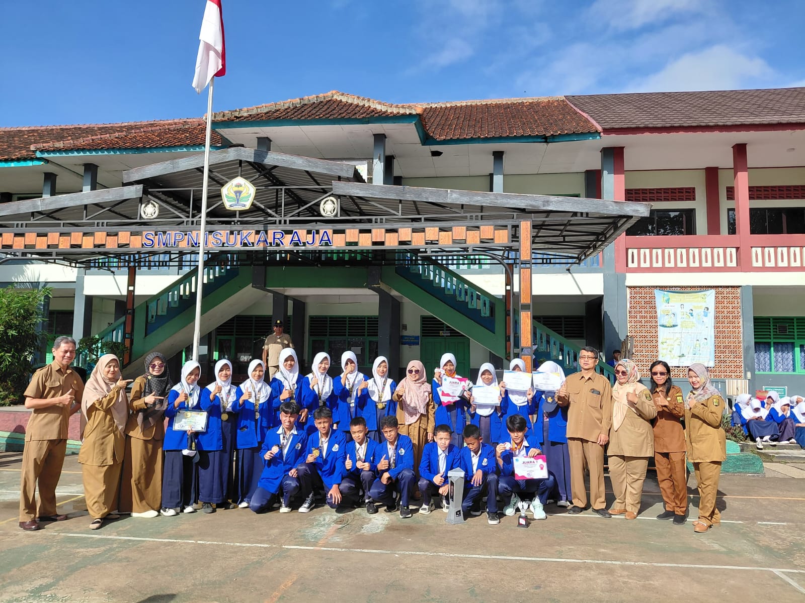 SMPN 1 Sukaraja Sukabumi Raih Sejumlah Prestasi di Bulan November 2025, Ini Dia Datanya