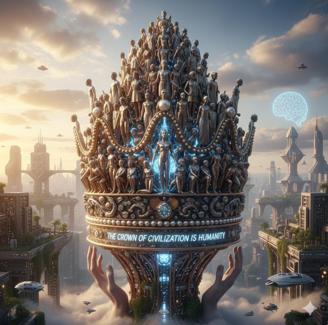 Mahkota Peradaban adalah Kemanusiaan