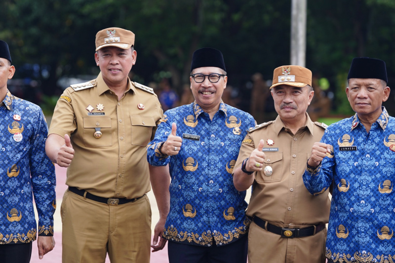 Lantik Pengurus Korpri Kota Bekasi, Dedi Taufik Sampaikan Lima Isu Strategis dan Transformasi Digital