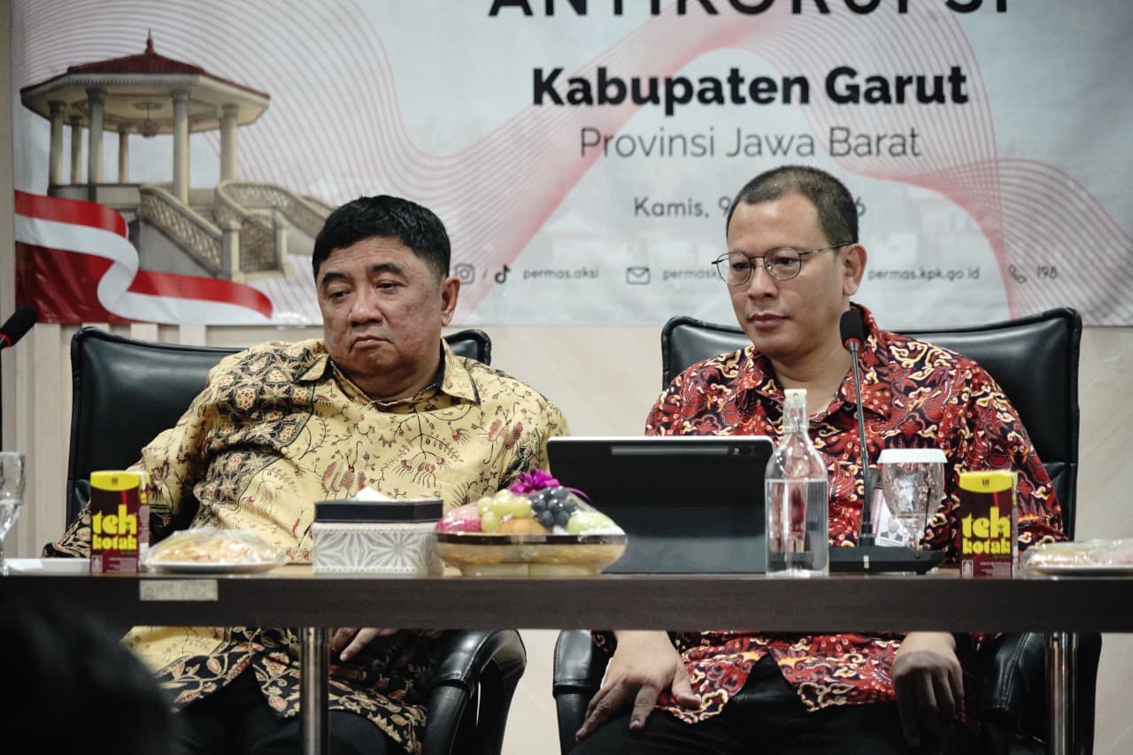 Garut Jadi Calon Percontohan Kabupaten Anti Korupsi 