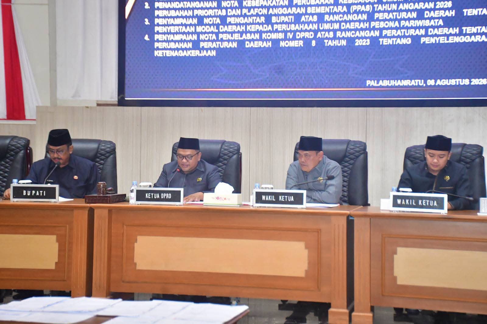 DPRD Kabupaten Sukabumi Gelar Paripurna Bahas Raperda Disabilitas