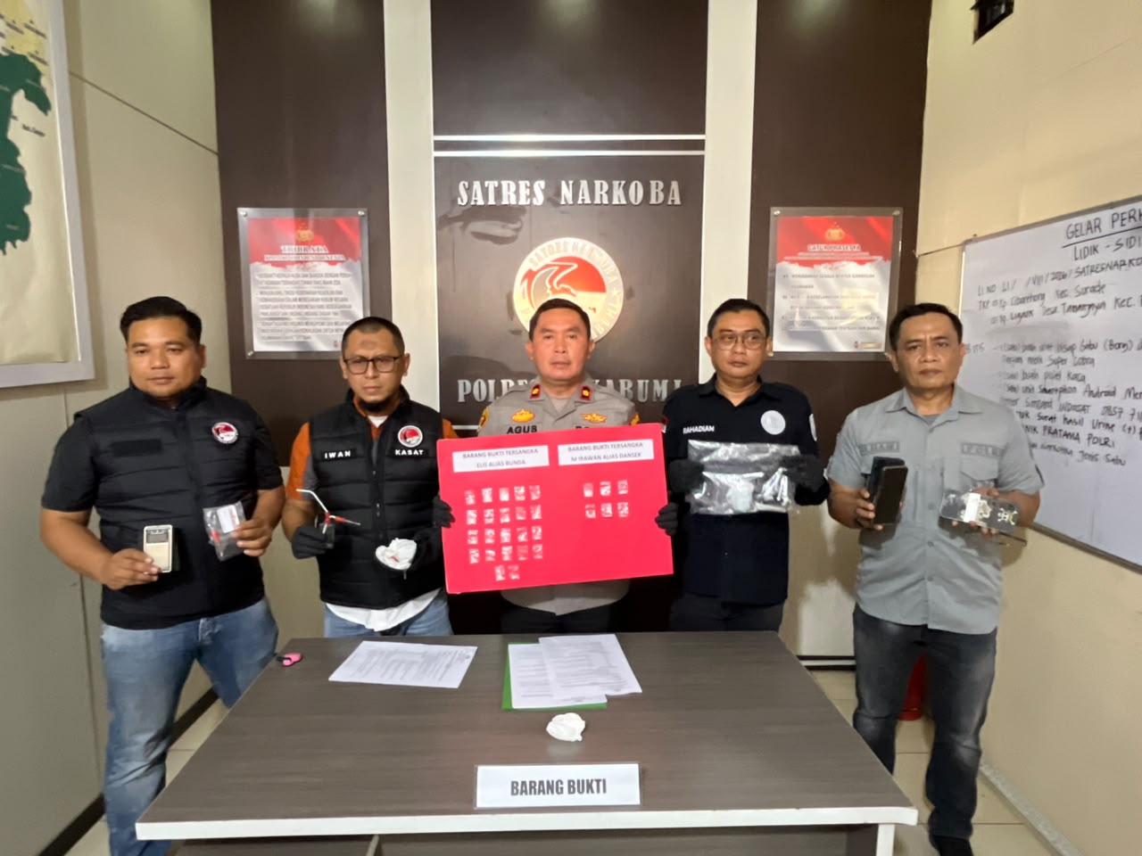 Polres Sukabumi Gagalkan Peredaran Sabu di Surade dan Ciemas