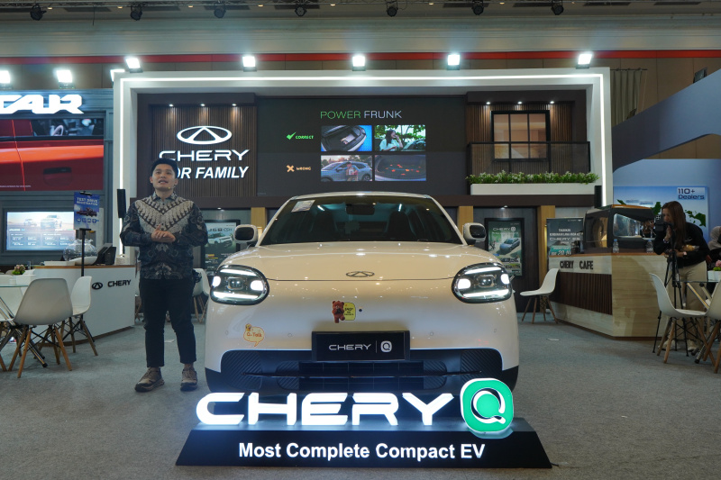 Chery Bawa Empat Model Elektrifikasi ke GIIAS Bandung 2026, Chery Q Jadi Sorotan