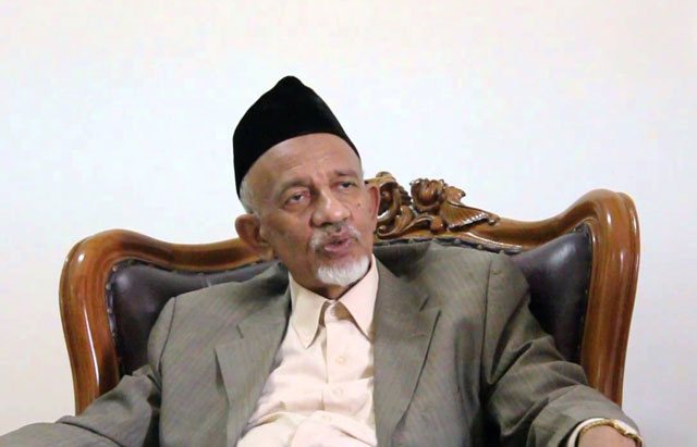 Ketua Umum Dewan Dakwah Islam Indonesia, Muhammad Siddiq.(Foto:youtube/galamedianews.com)