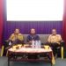 Direktur Potensi Kepatuhan dan Penerimaan Direktorat Jenderal Pajak (DJP), Yon Arsal (kedua kiri) dalam seminar perpajakan di Audotorium Fakultas Ilmu Administrasi Universitas Indonesi (Foto:kompas)