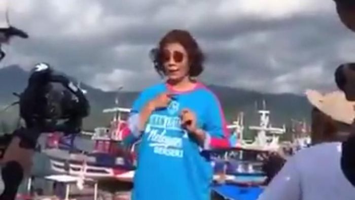 oto: Screenshoot Twitter Susi Pudjiastuti