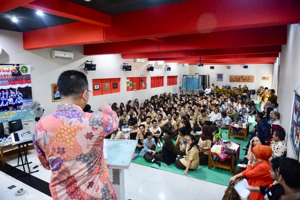 Jakarta 41 SMAN di bersilahturahmi saat RI DPR Ketua