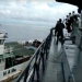 Foto: Kapal coast guard Vietnam tabrak kapal TNI AL di Natuna (Screenshot video viral/detikcom)