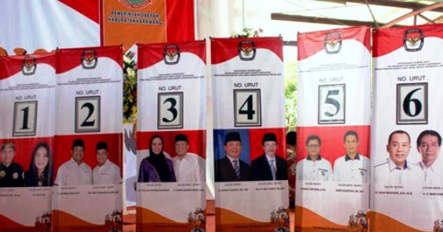 ILUSTRASI. Pilkada Bupati  Karawang 2015-2020. Foto: Teguh