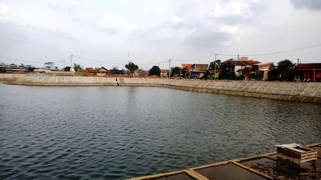ILUSTRASI. Kolam Retensu Cieuteung, Kecamatan Baleendah, Kabupaten Bandung. Foto: YouTube