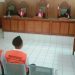 Dua terdakwa pembunuh sopir taksi online menjalani sidang vonis di Pengadilan Negeri Garut, Senin (14/10/2019). Foto: dara.co.id/Beni