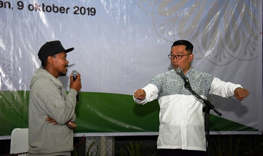 Henryk bersama Gubernur Jawa Barat. Foto: Humas Jabar