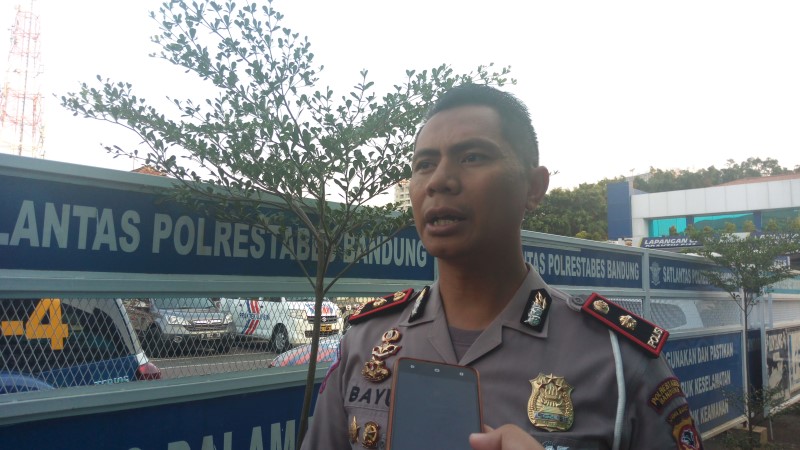 Kasat Lantas Polrestabes Bandung, Kompol Bayu Catur Prabowo (Foto: Prasetyo)
