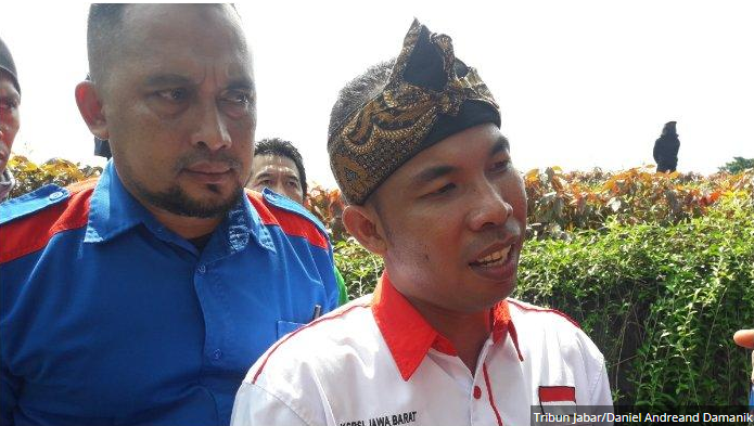 Roy Jinto, Ketua KSPSI Jabar (Foto: tribunnews) 

