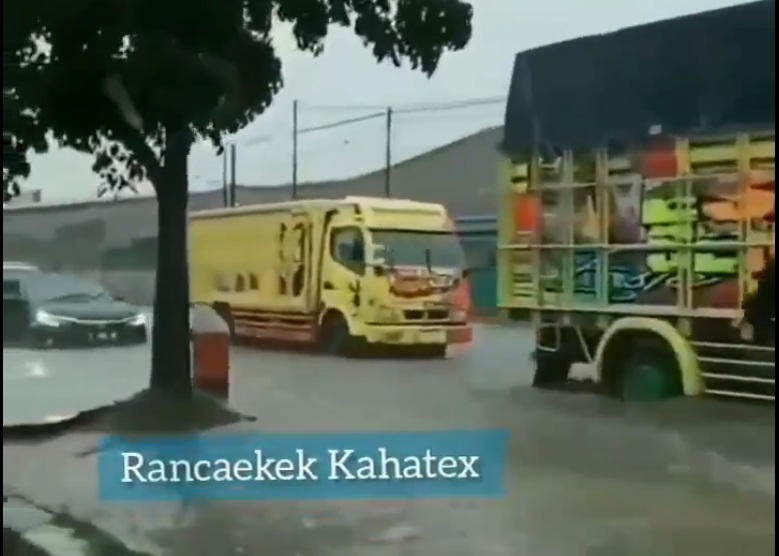 Banjir melanda kawasan Rancaekek/PRFM