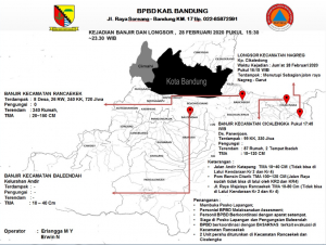 Sehari, Tiga Bencana Terjadi di Kabupaten Bandung