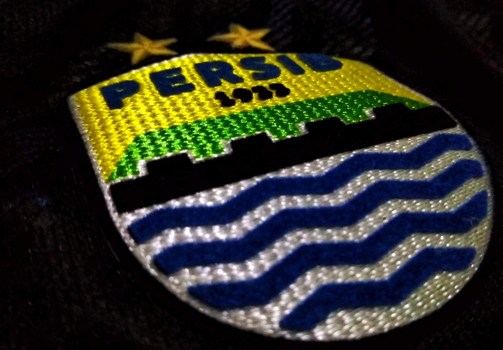 Logo Persib Bandung. (Foto: Muhammad Zein/dara.co.id)