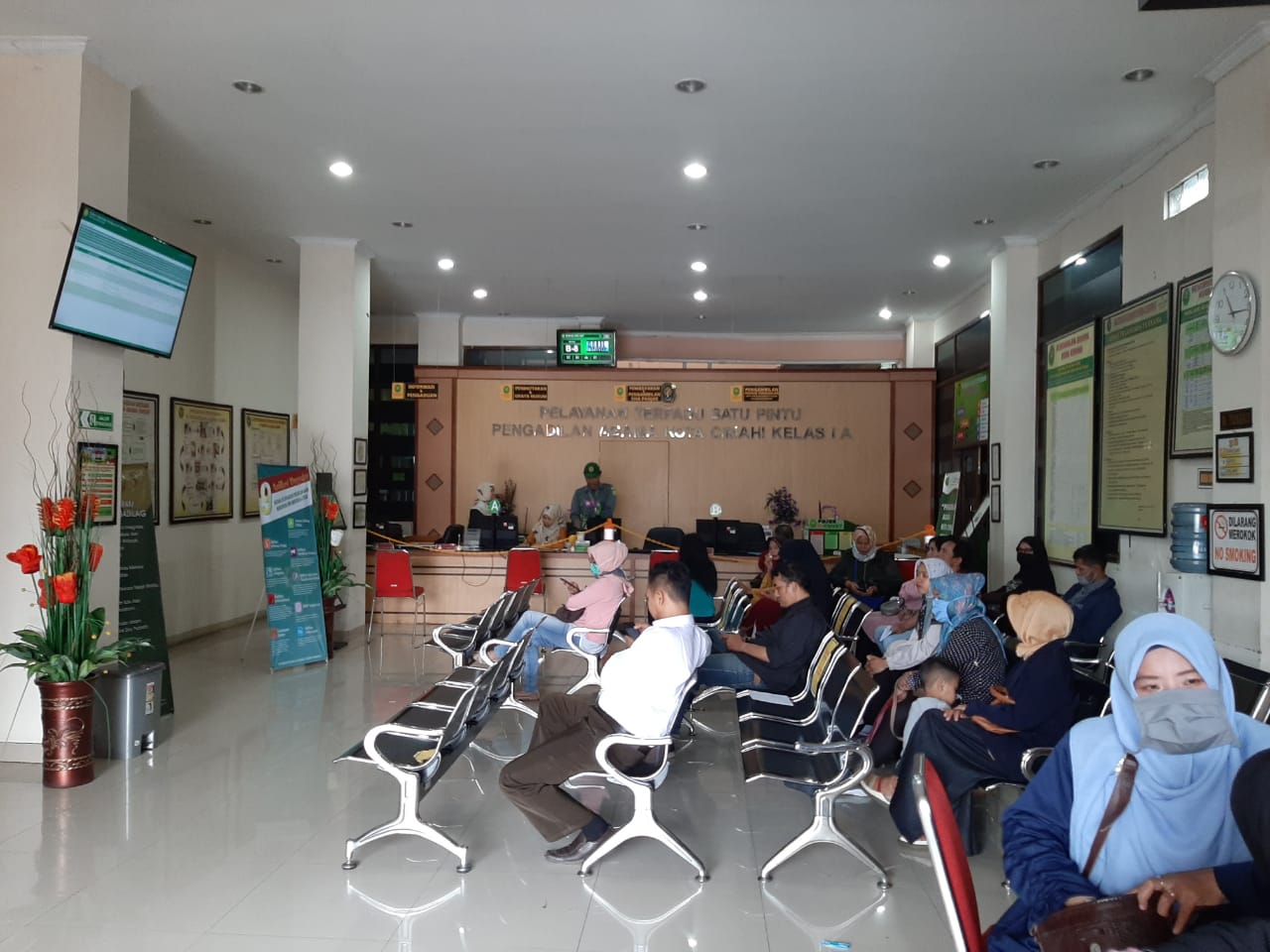 Situasi di Pengadilan Agama Cimahi (Foto: Prasetyo/dara.co.id)