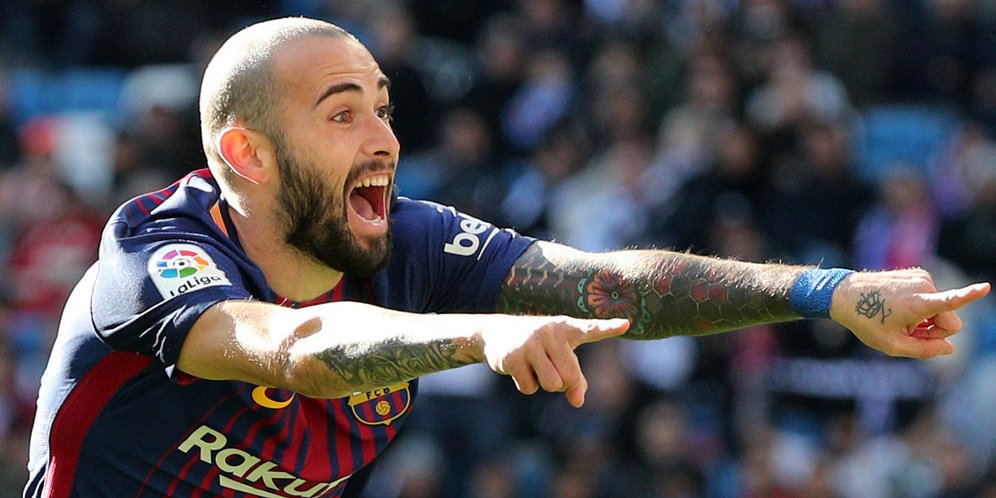 Gelandang Barcelona Arturo Vidal (Foto : Bolanet)