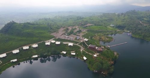 Obyek wisata Glamping Lakeside di Desa Patengan, Kecamatan Rancabali, Kabupaten Bandung. Jawa Barat. (Foto: Humas Pemkab Bandung)