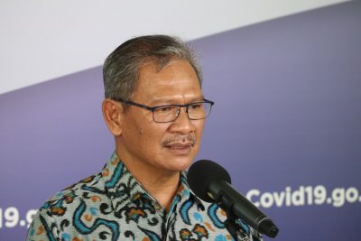 Juru Bicara Gugus Tugas Covid-19, Achmad Yurianto (Foto : web Covid-19)
