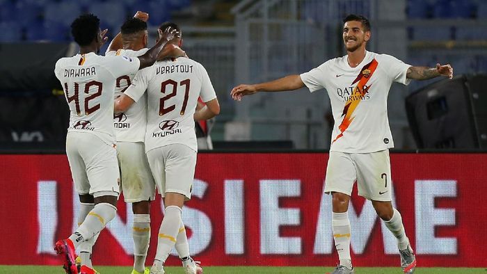AS Roma vs Parma berakhir dengan kemenangan Tim Serigala Ibu Kota 2-1. (Foto: Getty Images via detik.com)