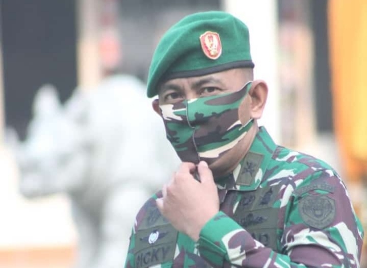 Dandim 0608/Cianjur, Letkol Kav Ricky Arinuryadi. (Foto: Angga Purwanda/dara.co.id)