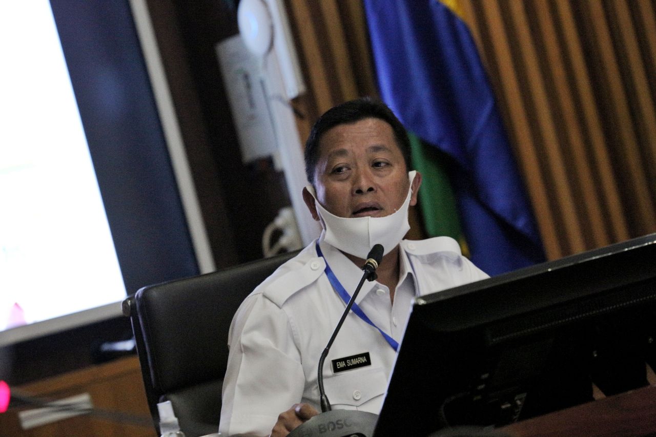Sekretaris Daerah Kota Bandung, Ema Sumarna. (Foto: Humas Pemkot Bandung)
