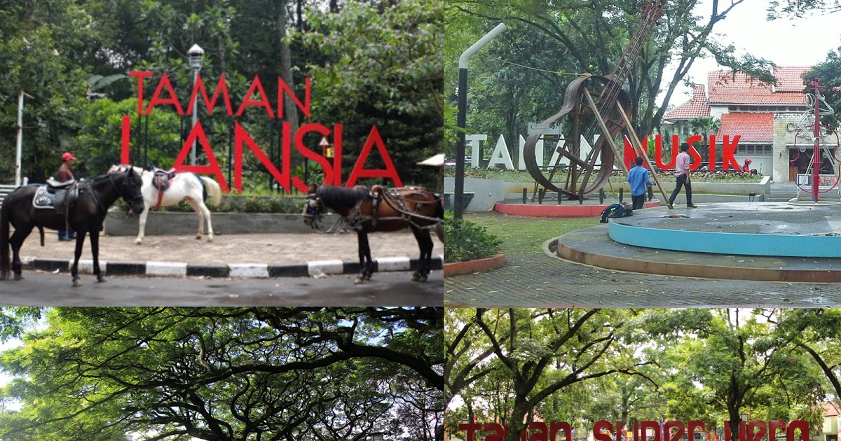 Ilustrasi taman di Kota Bandung (Foto: Seputar Bandung Raya)
