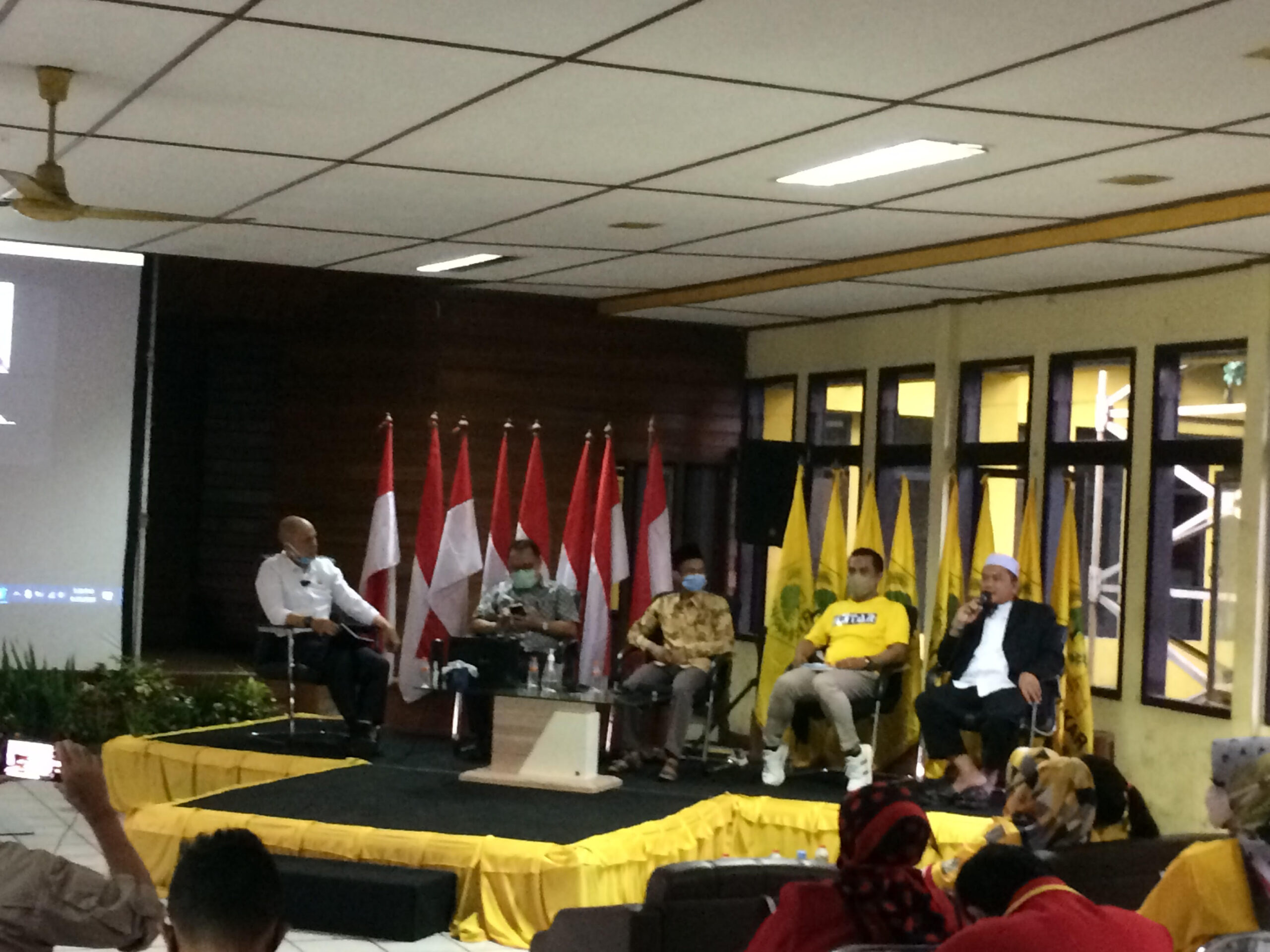 Talkshow G30S/PKI di DPD Partai Golkar Kota Bandung (Foto: Avila/dara.co.id)