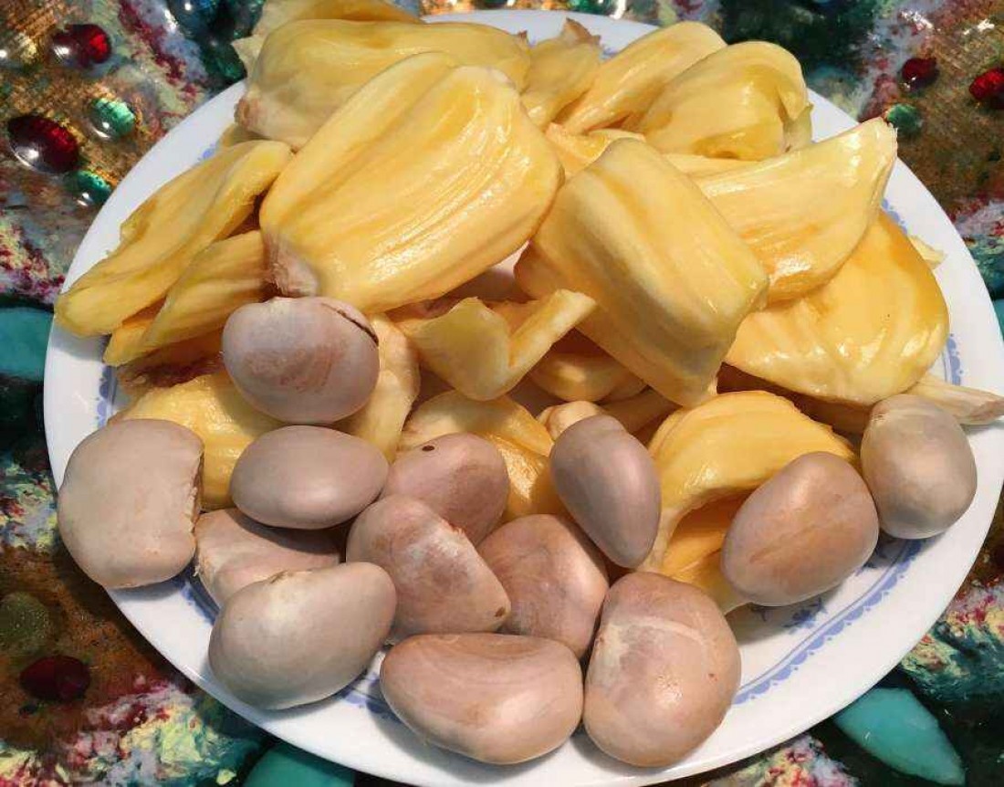Ilustrasi biji nangka (Foto: makanabis.com)