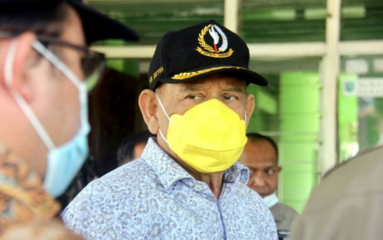 Pimpinan dan Anggota Komisi IV DPRD Provinsi Jawa Barat meninjau langsung peningkatan Jalan Cagak  antara Subang - Sumedang, Selasa (27/4/2021). (Foto : Farhat Mumtaz/Humas DPRD Jabar)