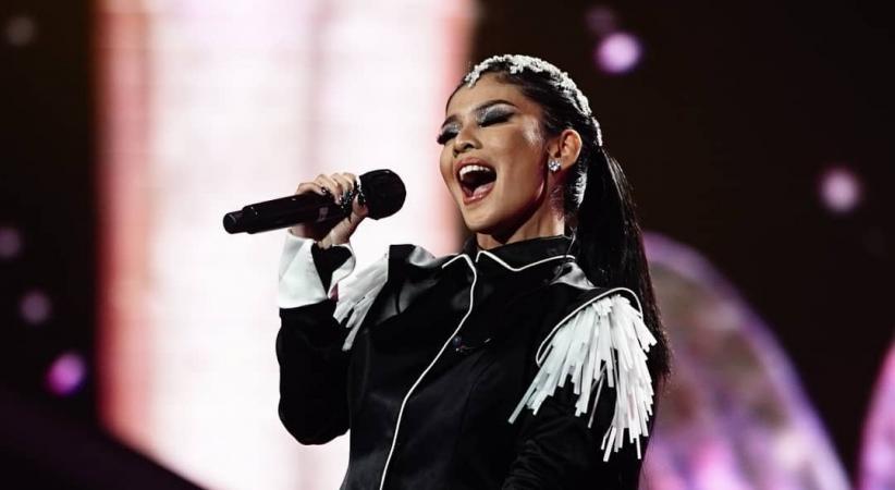
Rimar Callista Juara Pertama Indonesian Idol 2021 (Foto : inews.id)
