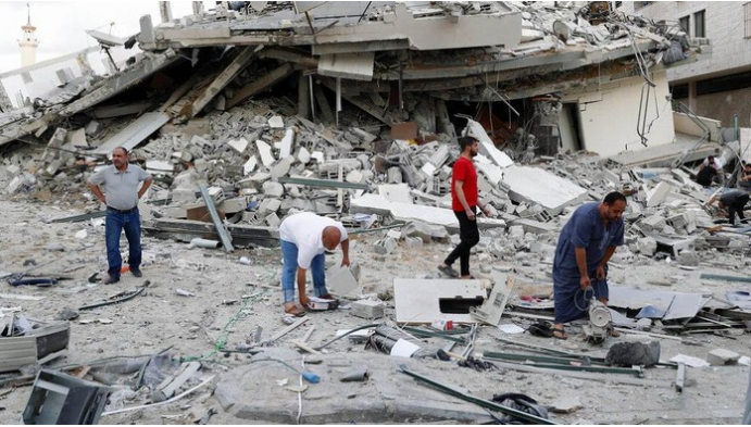 Israel terus menggempur Gaza (Foto: AP Photo/detikcom)