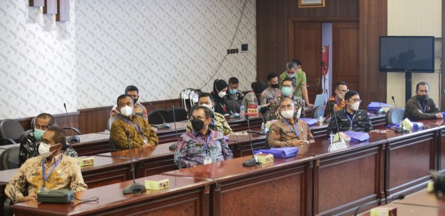 Sebanyak 10 penjabat Kabupaten Bandung dan Kabupaten Bandung Barat mengikuti Assesment di Center Polda Jawa Barat, Jalan Soekarno Hatta, Kota Bandung, Kamis (27/5/2021) lalu. (Foto : dok/dara.id)