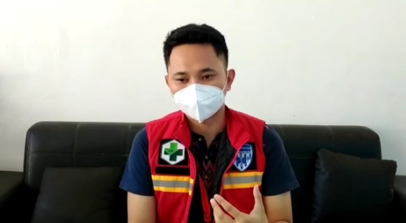 Petugas Kesehatan Puskesmas Cibinong dr Rahardian

