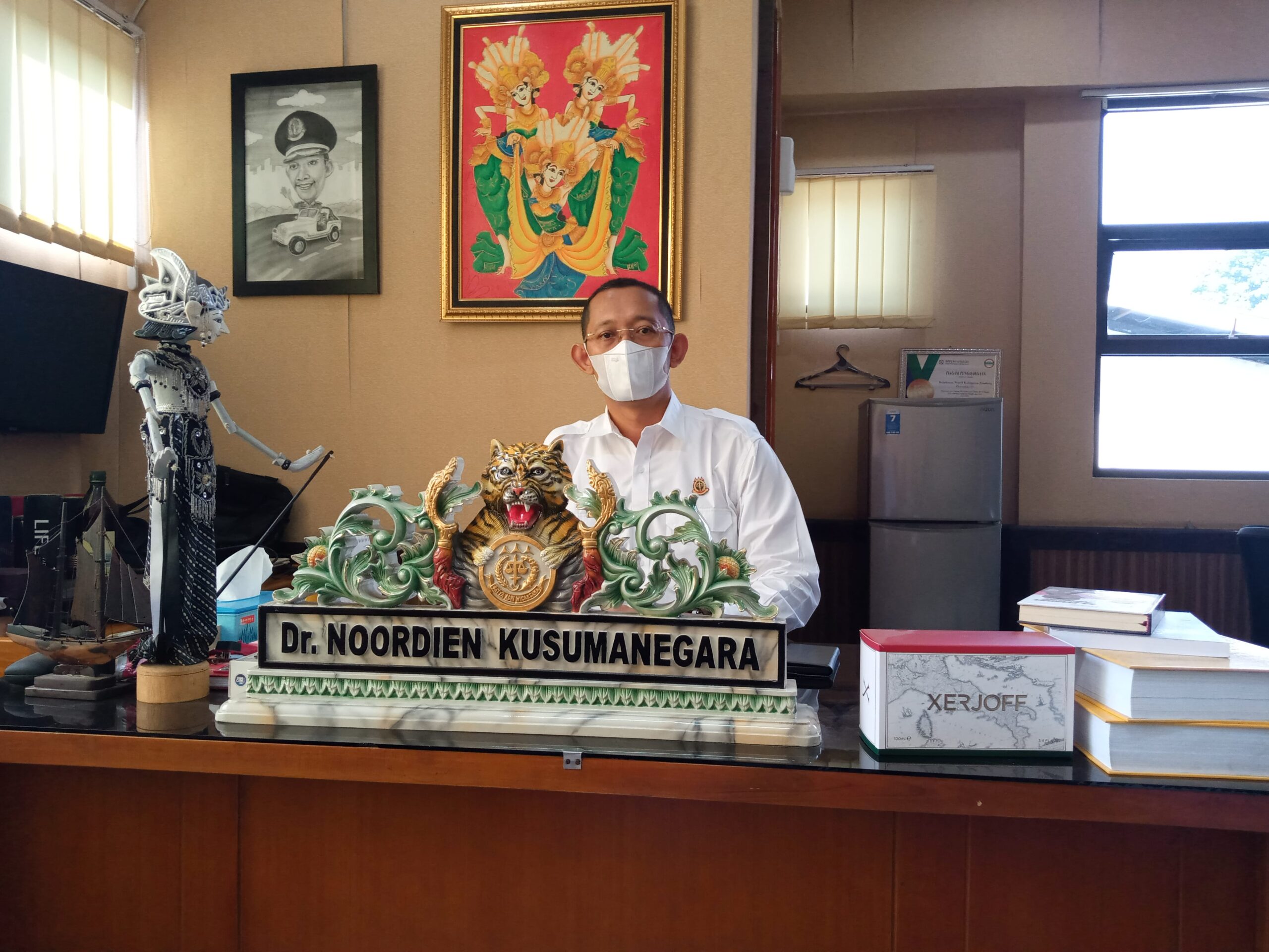 Kasie Datun Kejari Kabupaten Bandung, Noordien Kusumanegara, memberi arahan kepada para JPN (Foto: Istimewa)