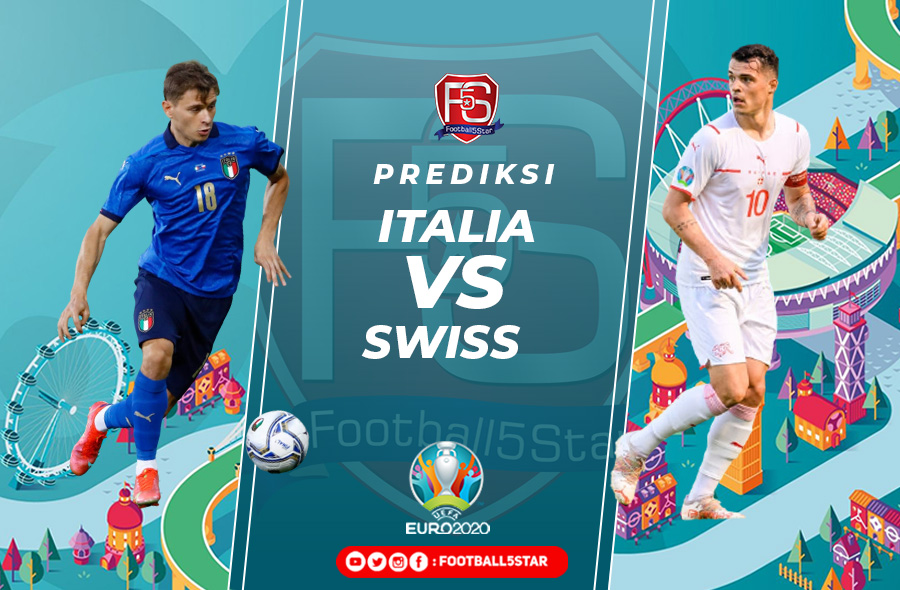 Italia vs Swiss (Foto : Football5star.com)