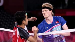 Lewat Pertandingan Menegangkan, Anthony Ginting Lolos ke Semifinal