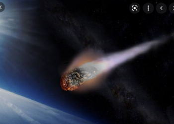 Ilustrasi meteor (Foto: huffingtonpost/Bisnis.com)